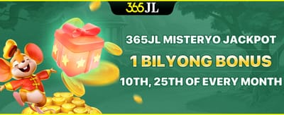 Mystery Monthly Mega Jackpot promotion banner